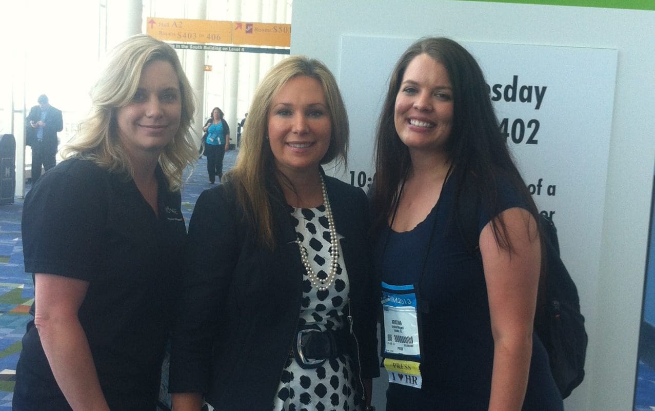 Heather, Hope and myself at #SHRM13