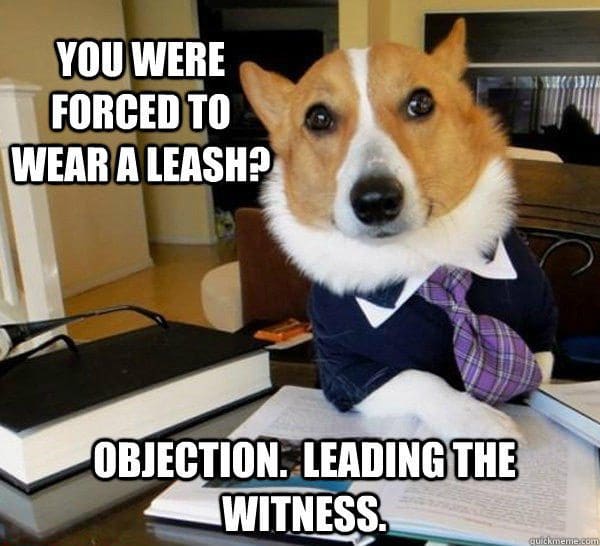 leading the witness